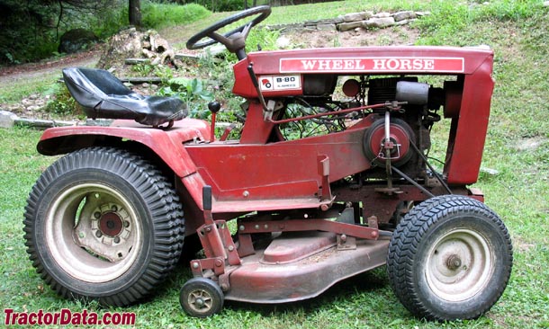 TractorData.com Wheel Horse B-80 tractor photos information