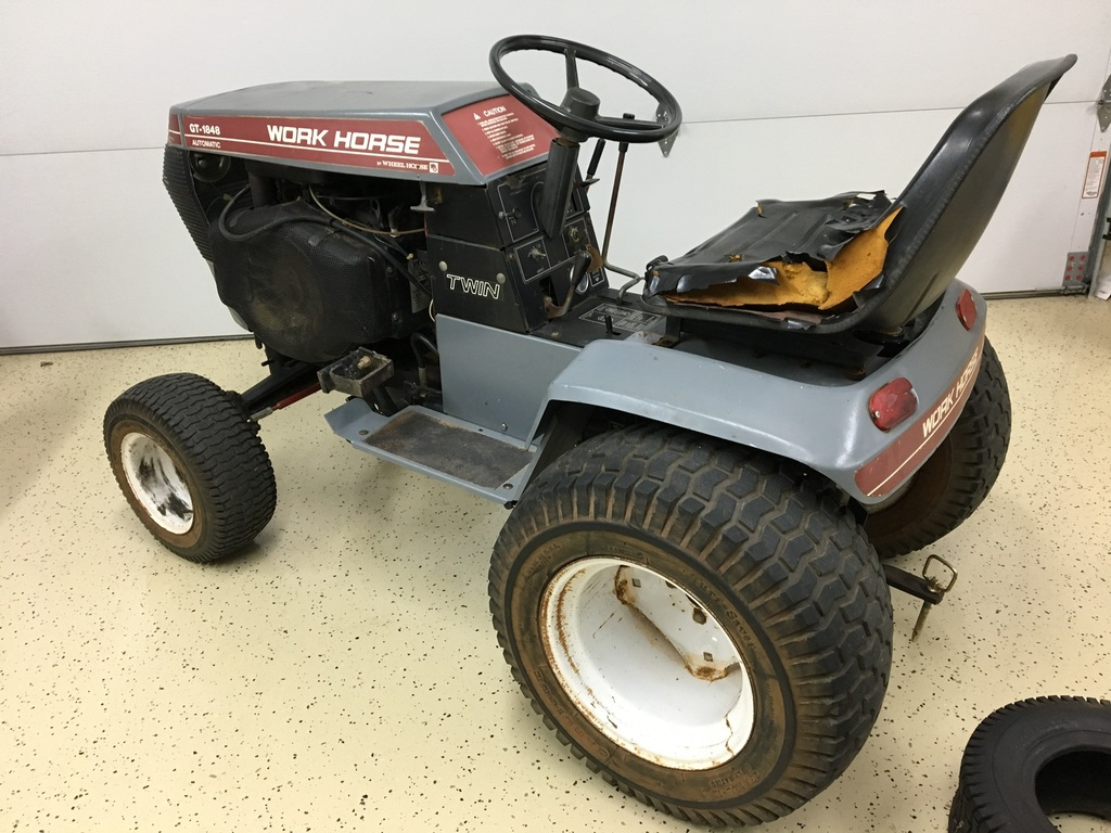 Work Horse GT-1848 - Wheel Horse for Sale - RedSquare Wheel Horse ...