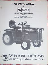 Wheel Horse Parts Manual B-145 Elec-Trak