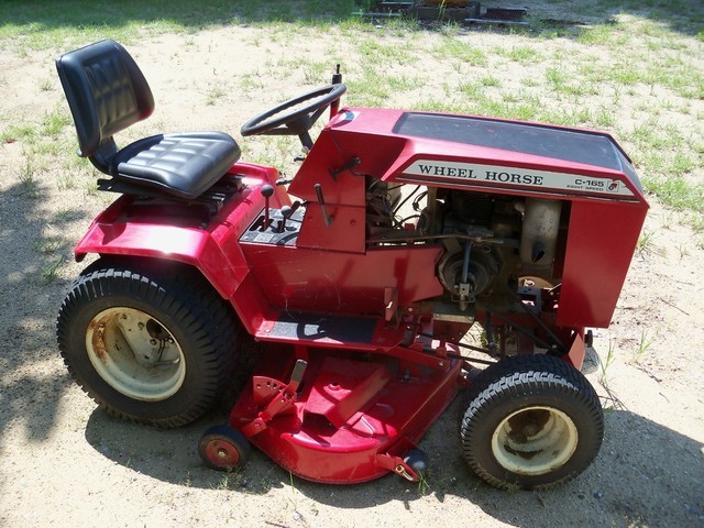 Wheel Horse C165 Tractor with attachments - Wheel Horse Sold Archive ...