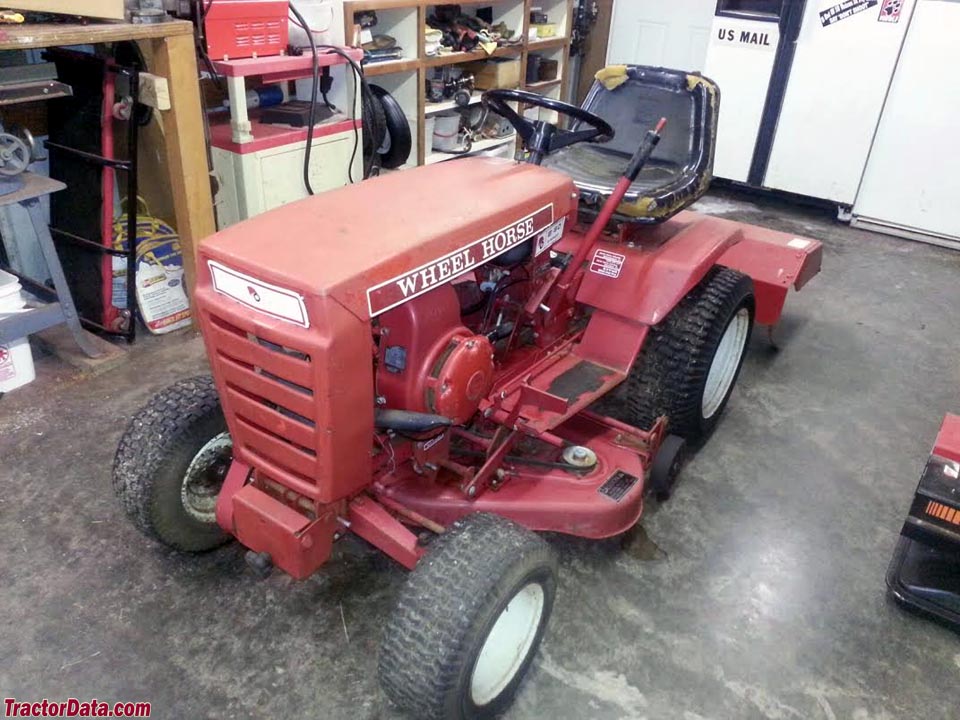 Wheel Horse B-60 with mower and rear tiller. (2 images) Photos ...