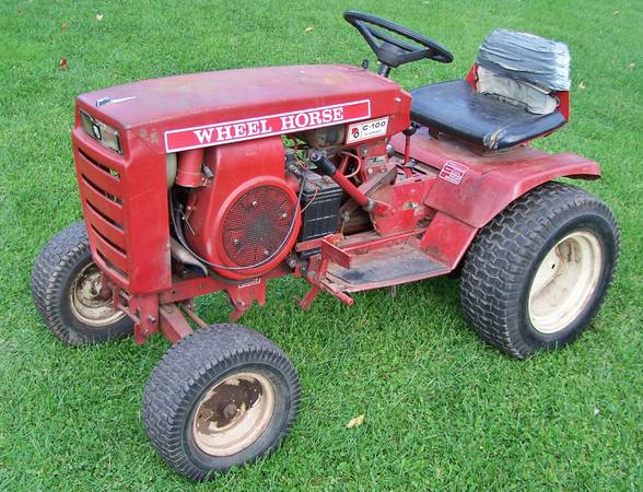 Used Wheel Horse C-100 Garden Tractor Wheelhorse - $300 (Honesdale PA ...