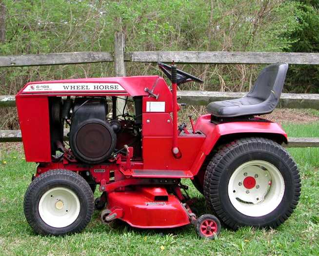 Wheel Horse C-105 - Tractor & Construction Plant Wiki - Wikia