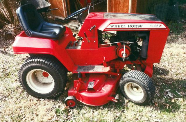 1982 C-105 Value - Wheel Horse Tractors - RedSquare Wheel Horse Forum
