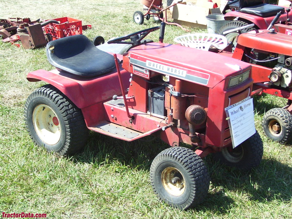 TractorData.com Wheel Horse Charger V8 tractor photos information