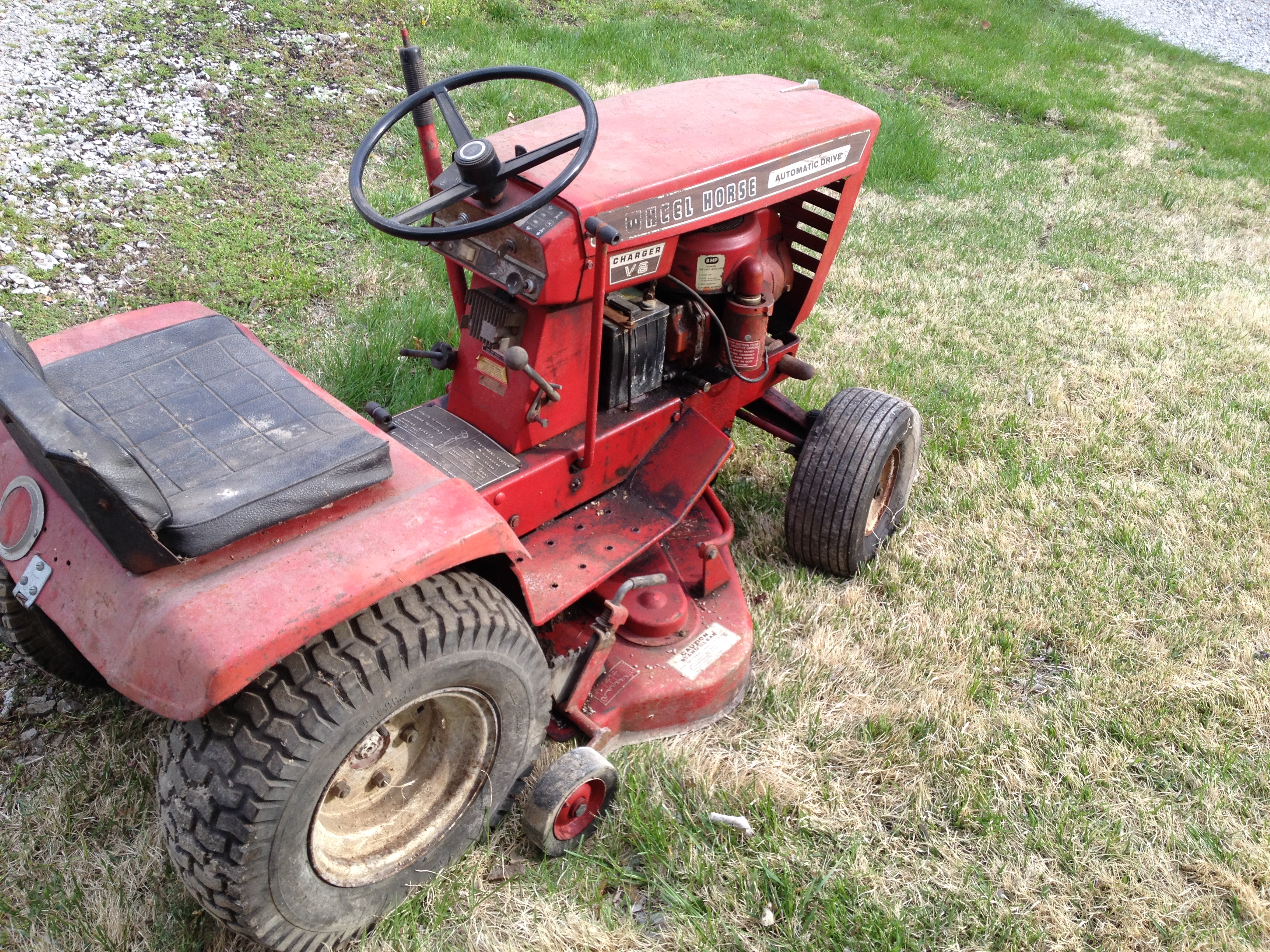 Charger V8 - Wheel Horse for Sale - RedSquare Wheel Horse Forum
