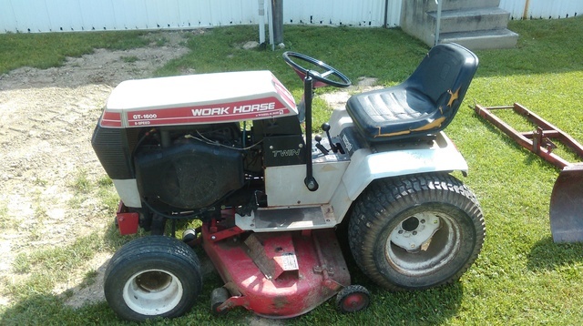 GT 1600 - Wheel Horse Sold Archive - RedSquare Wheel Horse Forum