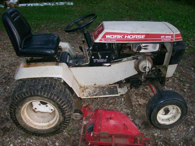 GT-1848 mower deck - Wheel Horse Tractors - RedSquare Wheel Horse ...