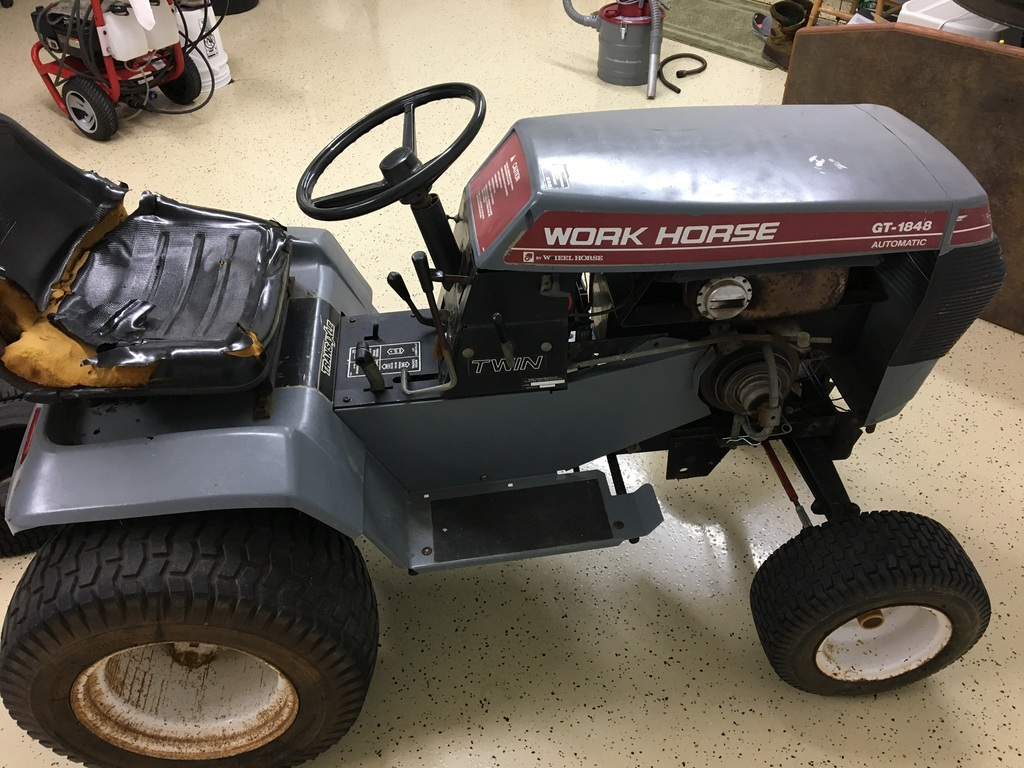 Work Horse GT-1848 - Wheel Horse for Sale - RedSquare Wheel Horse ...