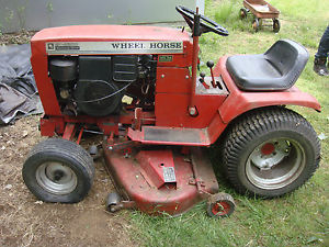Wheel-Horse-GT-2500-25th-Anniversary-Edition-Riding-mower-w-deck-Parts ...