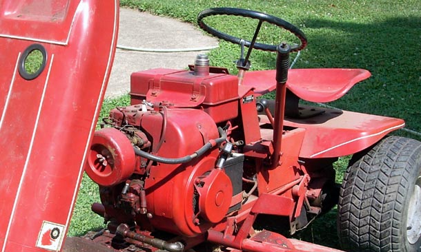 TractorData.com Wheel Horse Lawn Ranger L-155 tractor engine ...