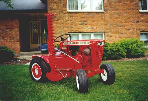 ... 1962, with mid mount grader blade Lawn Ranger 1962, with 32 in mower