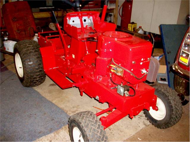 800 Ranger restoration - Wheel Horse Tractors - RedSquare Wheel Horse ...
