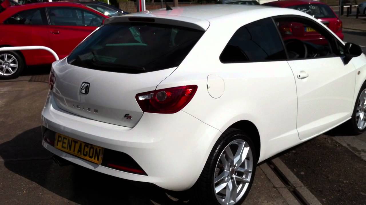 2011 11 PLATE SEAT IBIZA 2.0 TDI CR FR 3DR - CANDY WHITE - YouTube