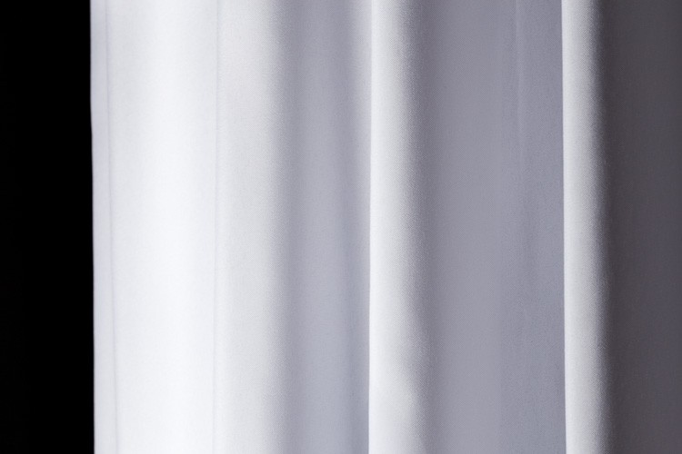 Polyester shower curtain White, H210 x L180 cm (82.68’’ x 70.87 ...