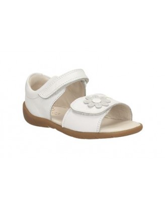 CLARKS - SOFTLY EVE FST WHITE COMBI LEATHER