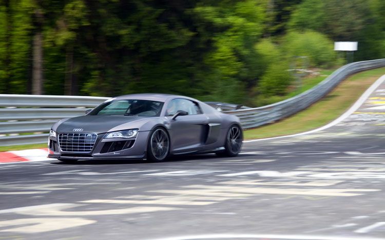 ... 2010: ABT Audi R8 GT-R Boasts 620-HP and a Matte-White Carbon Body