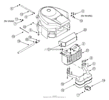 MTD 14A9816P790 GT-950H (2005) Parts Diagram for Fender & Seat