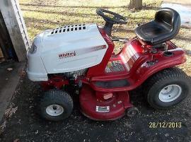 Deliver a WHITE 175 HP LT542G RIDING MOWER LAWN TRACTOR to York