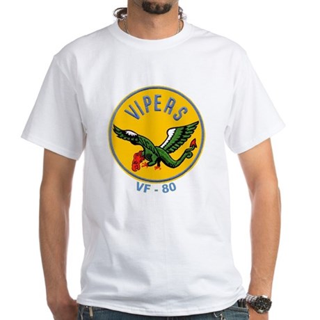 VF 80 Vipers White T-Shirt VF 80 Vipers Shirt | CafePress.com