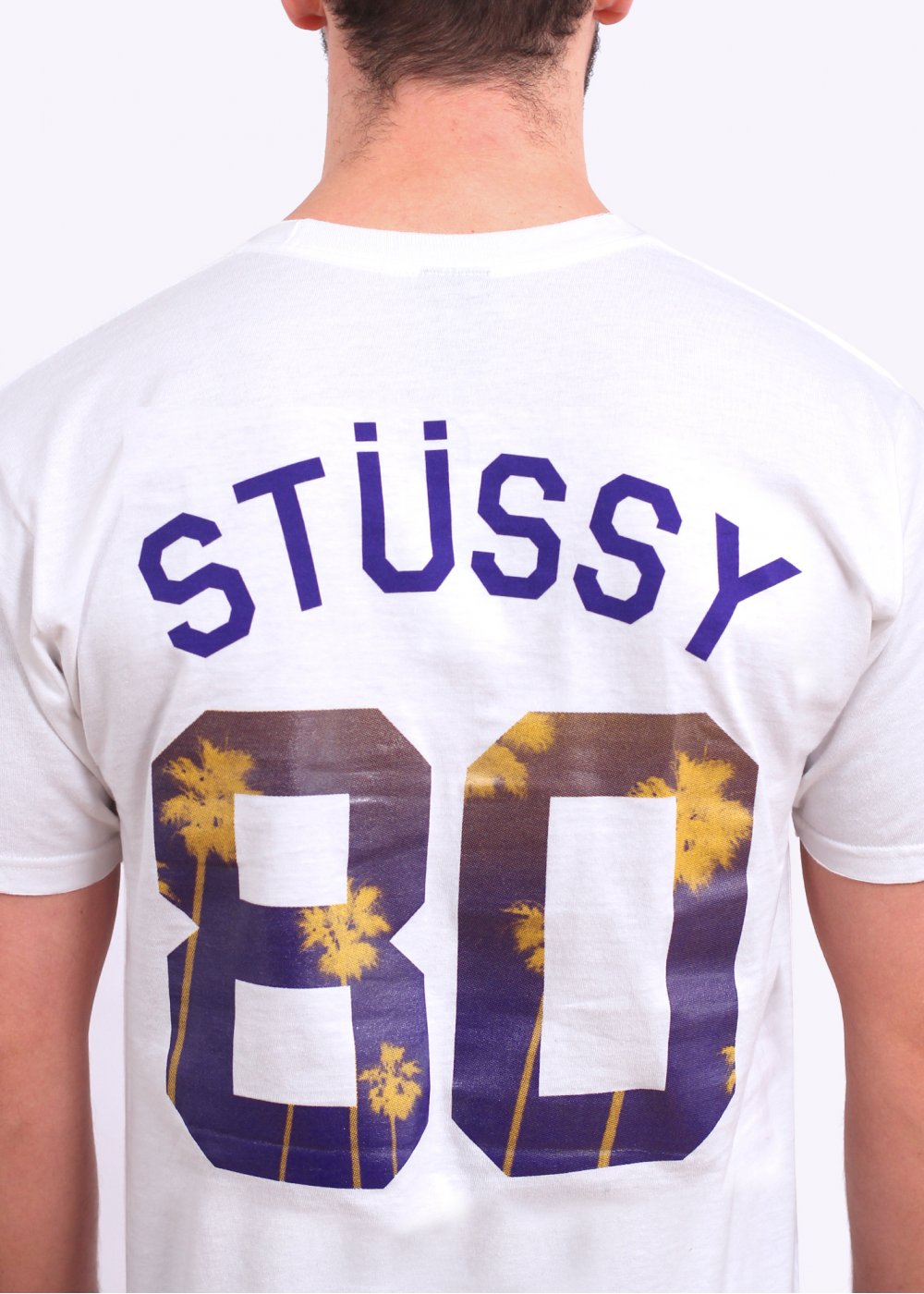 ... › Triads Mens › T-shirts › Stussy › Stussy LA 80 Tee - White