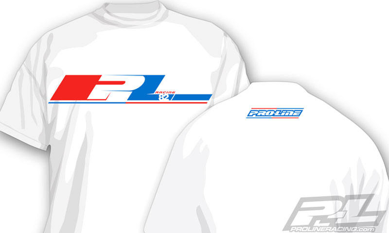 9824-05 – Pro-Line 82 White T-Shirt XXL – $22.91