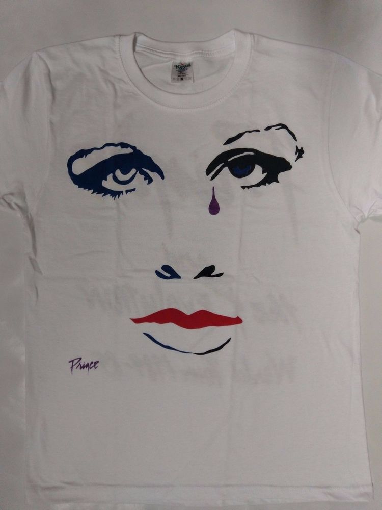 ... - Purple Rain Tour 84-85 Doves Cry White T-shirt (S-XXXL) | eBay