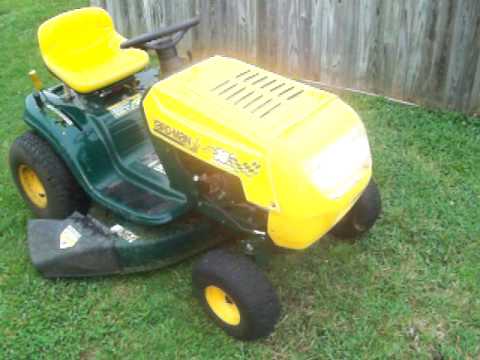 my YardMan lawn mower - YouTube