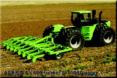 AGRICO 4+400 Tractor with AGRICO T1000 Ripper