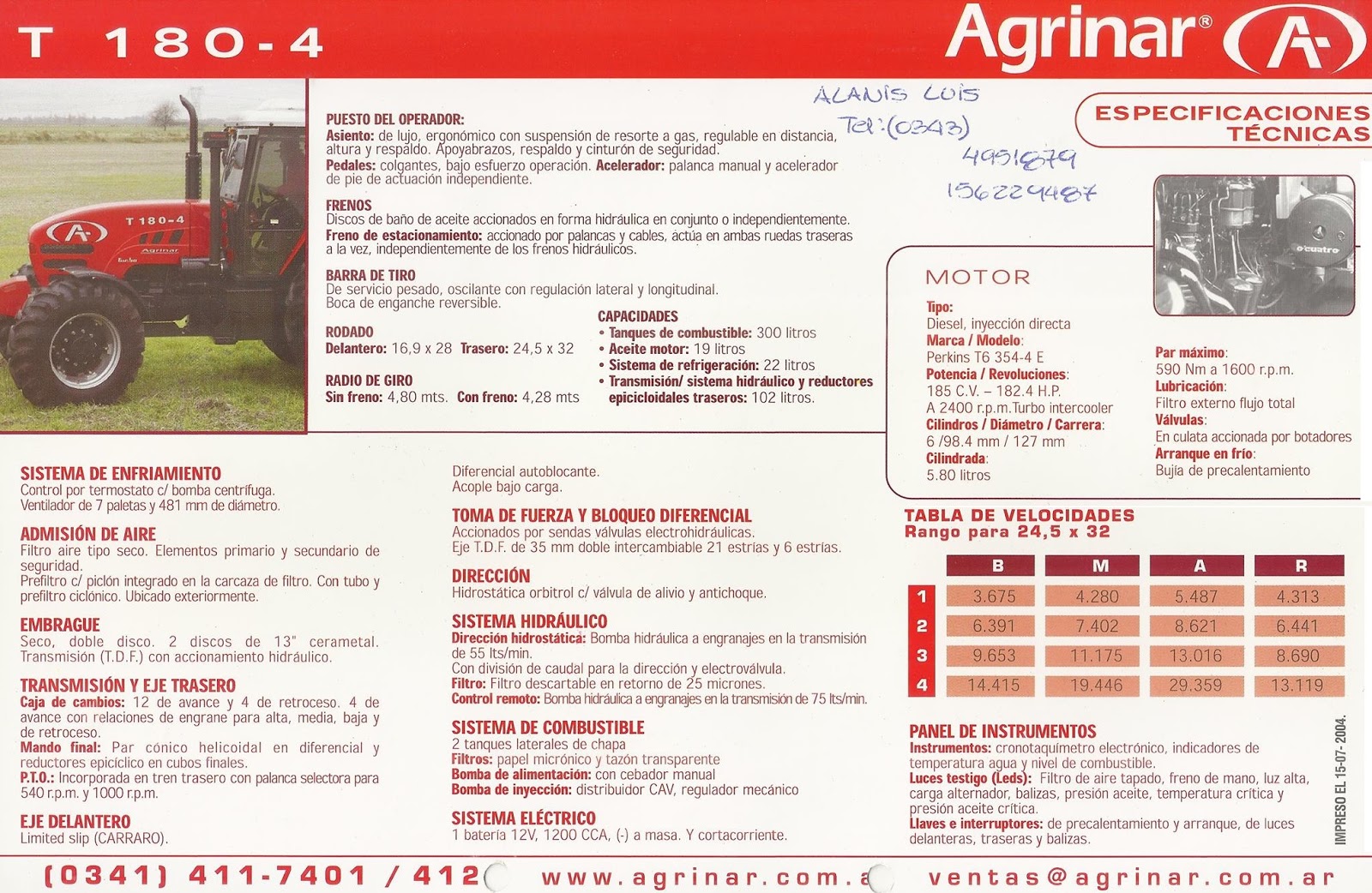 Pesados Argentinos: Agrinar T 180-4