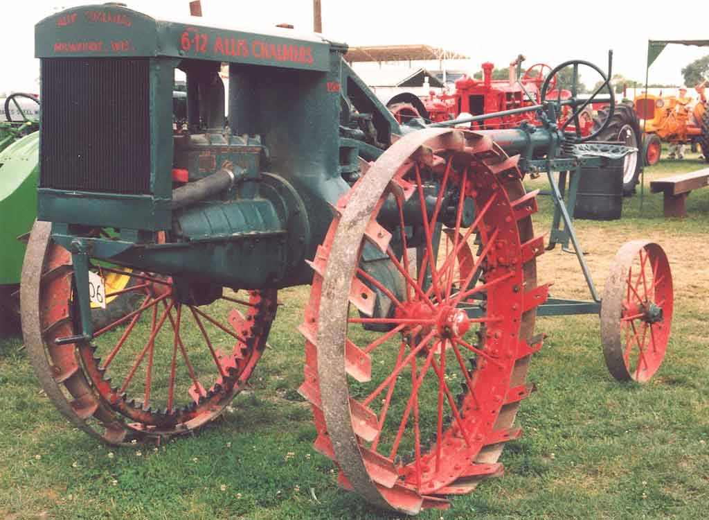 ... Allis Chalmers Model 6-12, pictured here at the Mount Pleasant, Iowa