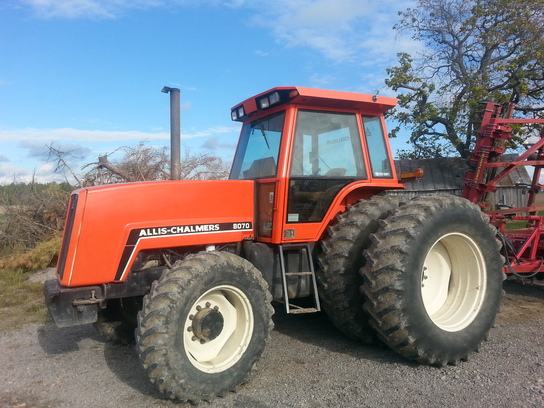 1984 Allis - Chalmers 8070 Tractors - Row Crop (+100hp) - John Deere ...