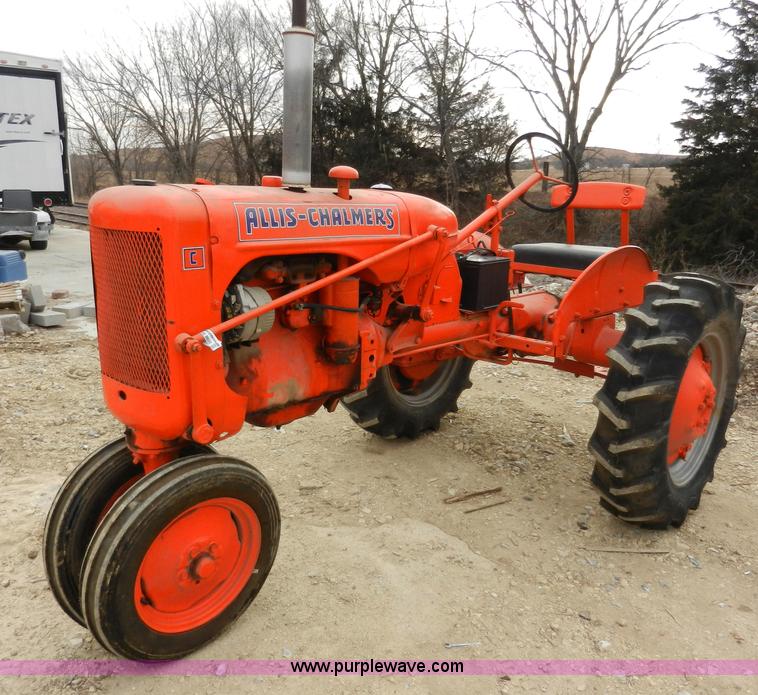 1948 Allis Chalmers C tractor | Item AB9602 | SOLD! February...