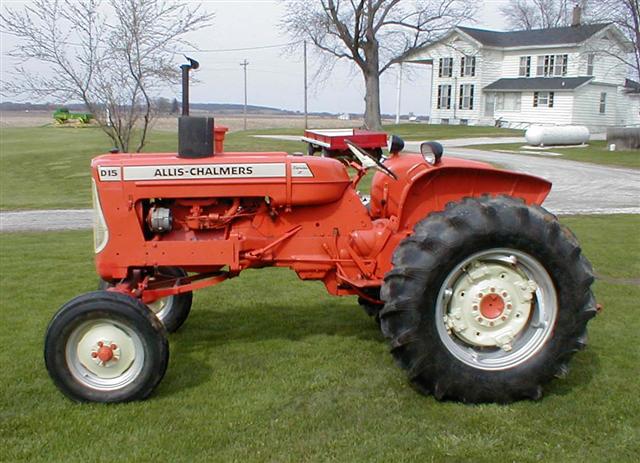 Restored 1966 AC Allis Chalmers D15 series 2 wide front tractor for ...