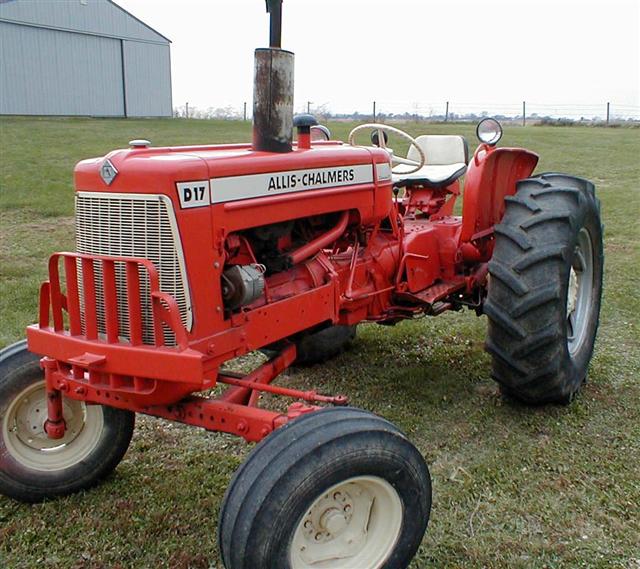 Allis Chalmers D17 Toy Tractor Allis chalmers d17 series iv