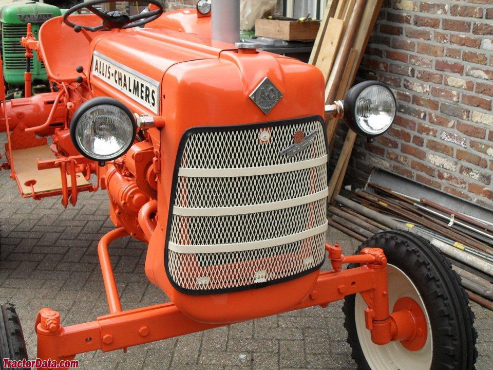 Allis-Chalmers FD3, detail of hood and grille Photo courtesy of Alex ...