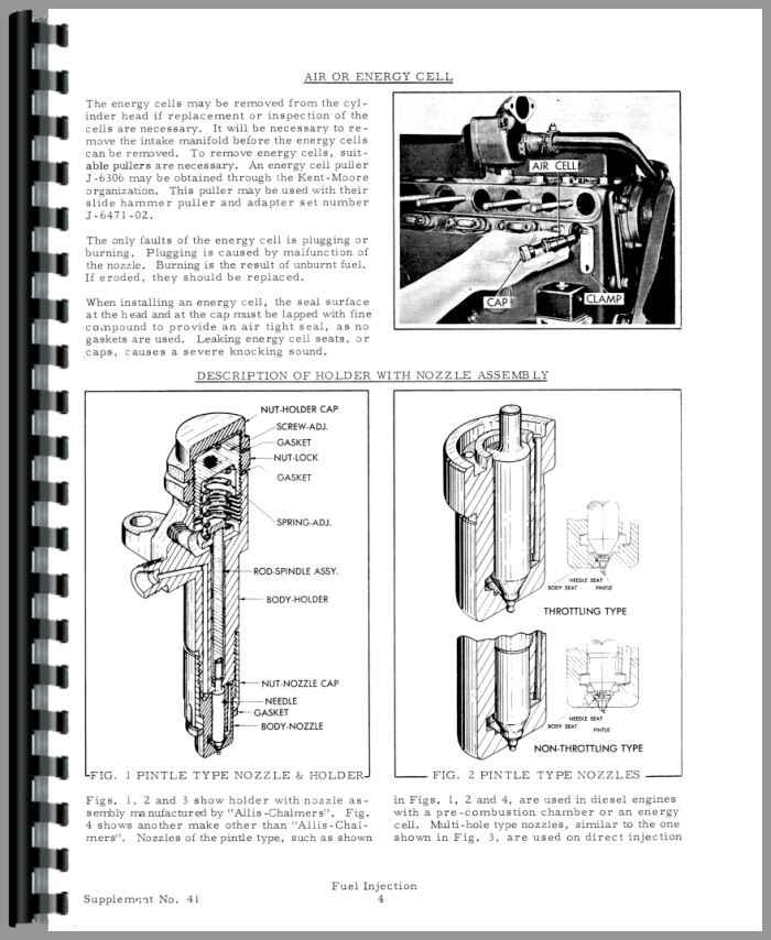 Allis Chalmers HD16D Injection Pump Service Manual (HTAC-SFUELINJ)