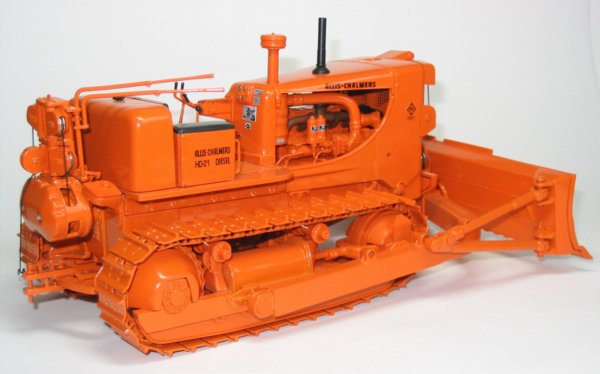 ... Construction World - Allis Chalmers HD21 tracked tractor with blade