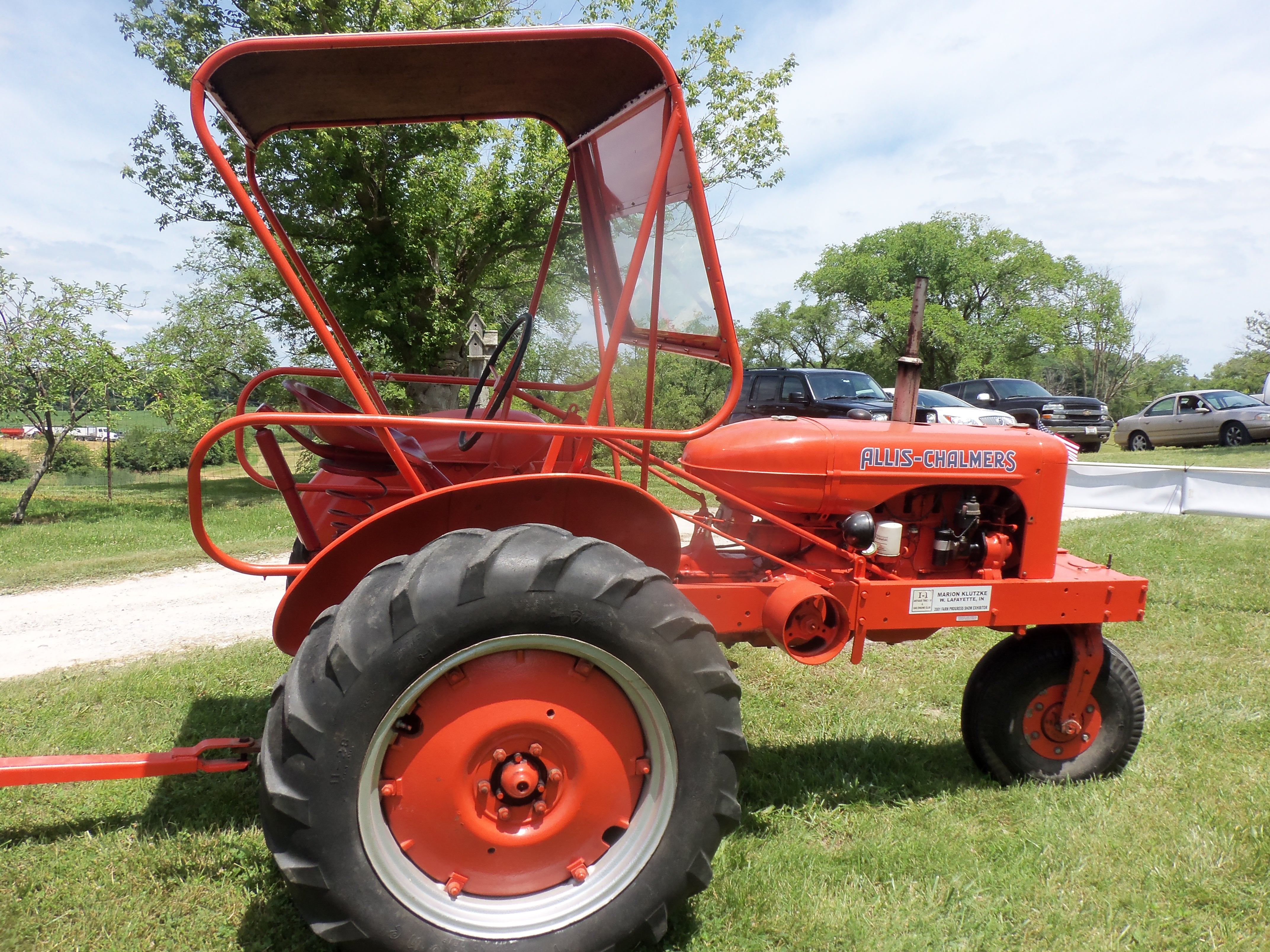 Allis Chalmers RC tractor with canopy | Allis-Chalmers | Pinterest ...