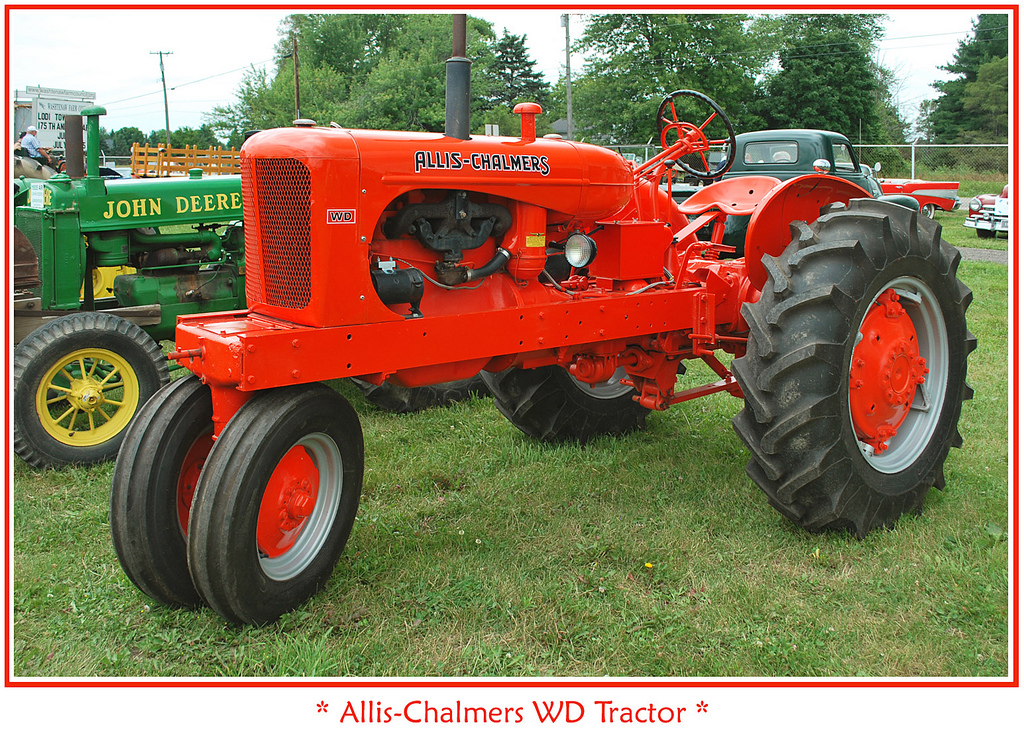 Allis-Chalmers WD Tractor | The Lodi Township 175th Annivers ...