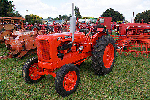 Allis-Chalmers WF Tractor. | 2010 Crank up day at Edendale ...