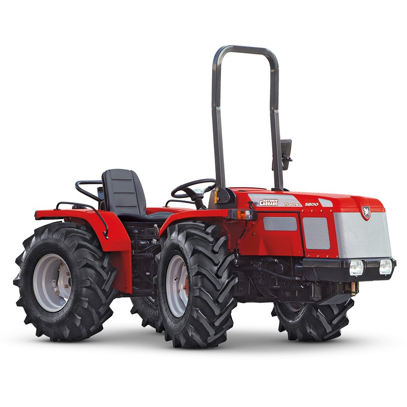 Antonio Carraro Tigrone 5800, Traktor mit gleichgroßen Rädern