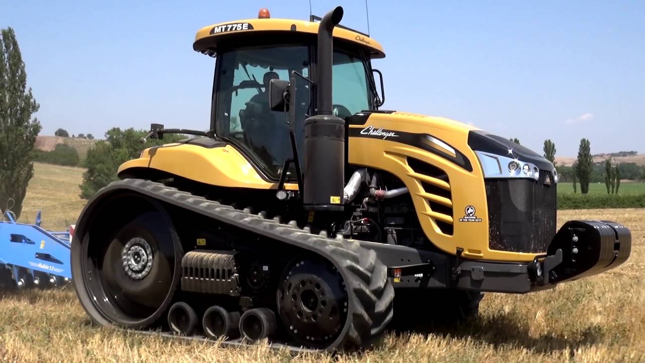 Challenger MT 700E Tracked Tractors - YouTube