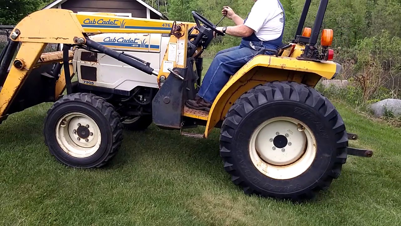 CUB CADET 7305 COMPACT UTILITY TRACTOR - YouTube