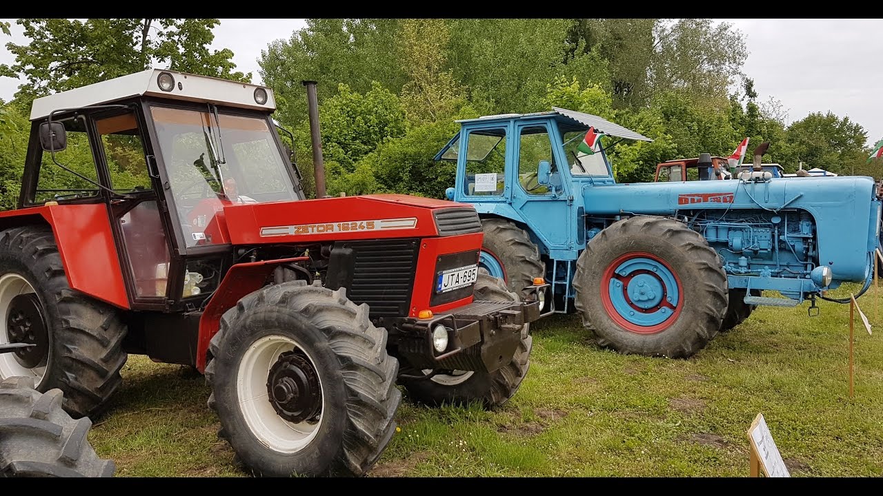 Dutra 1000, Zetor 16245 tractor - YouTube