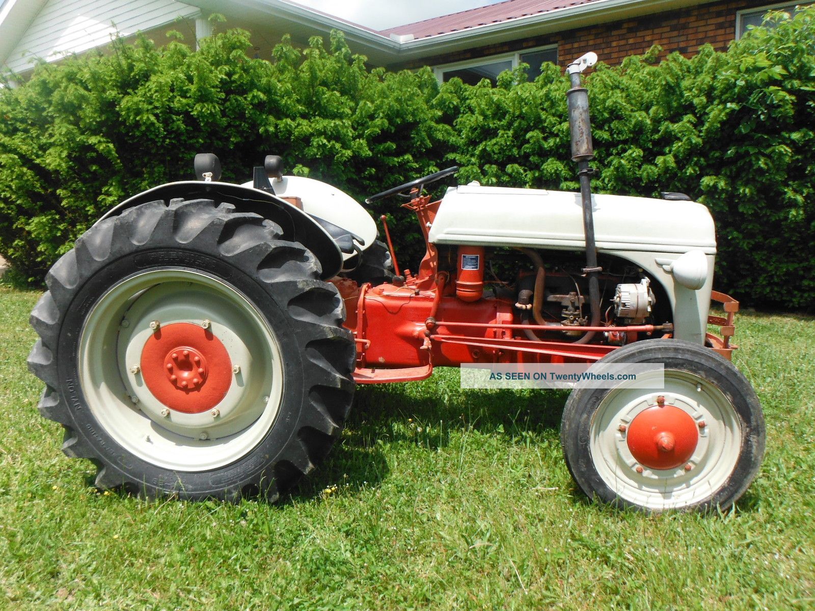 Vintage Ford 9n Farm Tractor Tractors photo