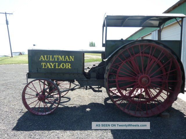Aultman Taylor 15 - 30 Antique Tractor Rare Antique & Vintage Farm ...