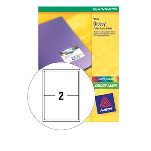 Avery Glossy Colour Labels 200x143mm L7768-40 (80 Labels) - Alpha ...