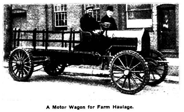 ... Avery open delivery car, a model similar to the Farm and City Tractor