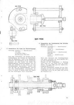 Zetor Zetor 5011 - Getriebe reparieren {counter}